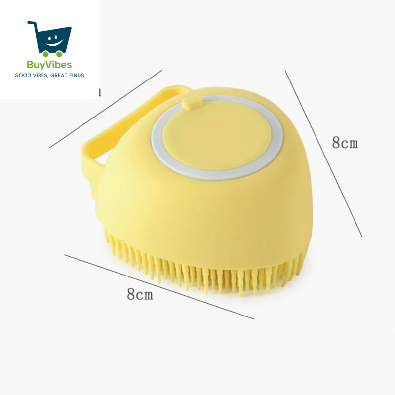 2-in-1 Pet Grooming Glove Brush – Soft Silicone Bath & Massage Tool for Dogs, Cats, Puppies & Big Breeds