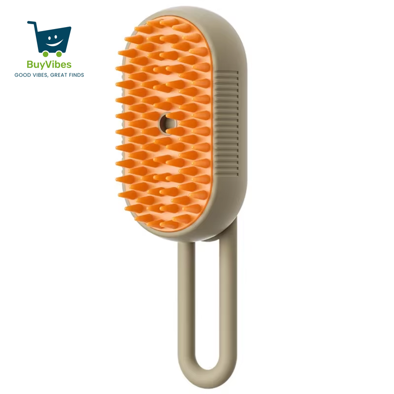 SpaPaws™ Pro – 3-in-1 USB Pet Grooming Brush with Steaming Spray & Massage